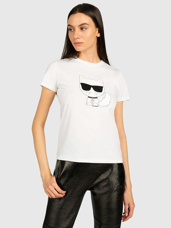 K/IKONIK Choupette T-shirt in black - 1