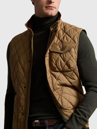 Quilted vest - 4