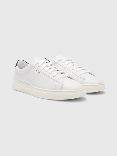 KIERAN leather sneakers - 3