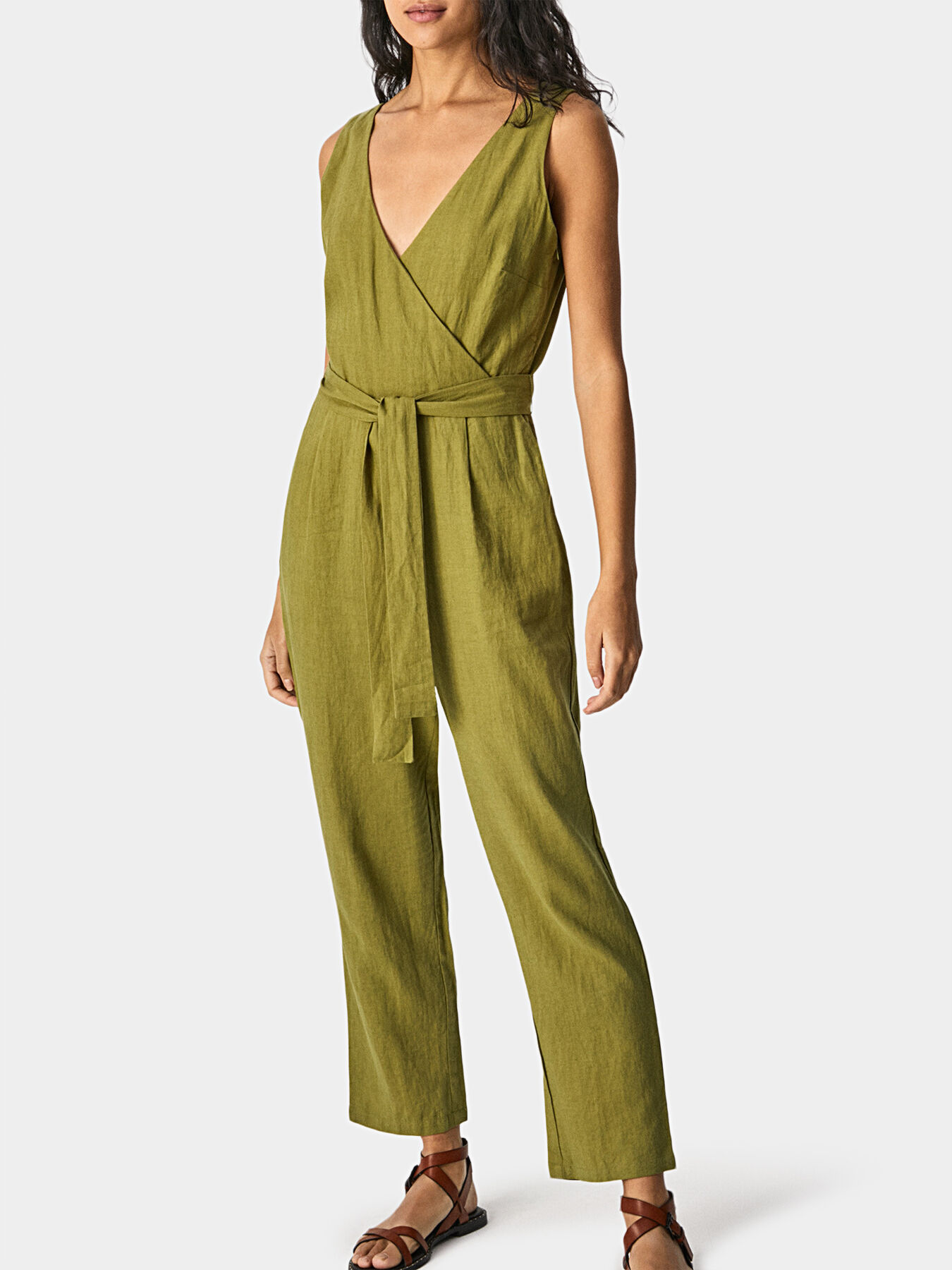 MARAIS jumpsuit with V neck brand Pepe Jeans Globalbrandsstore