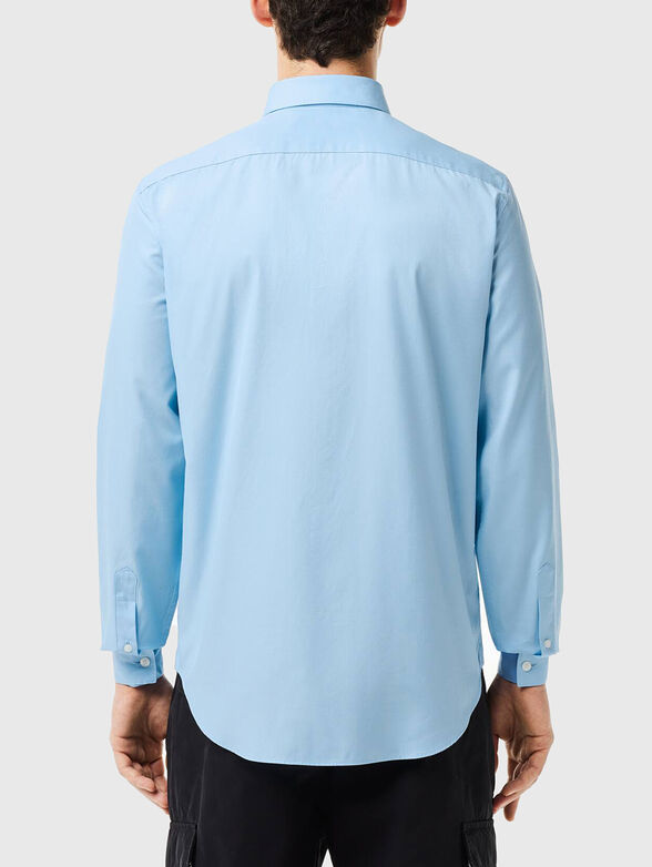 Black shirt in cotton  - 3