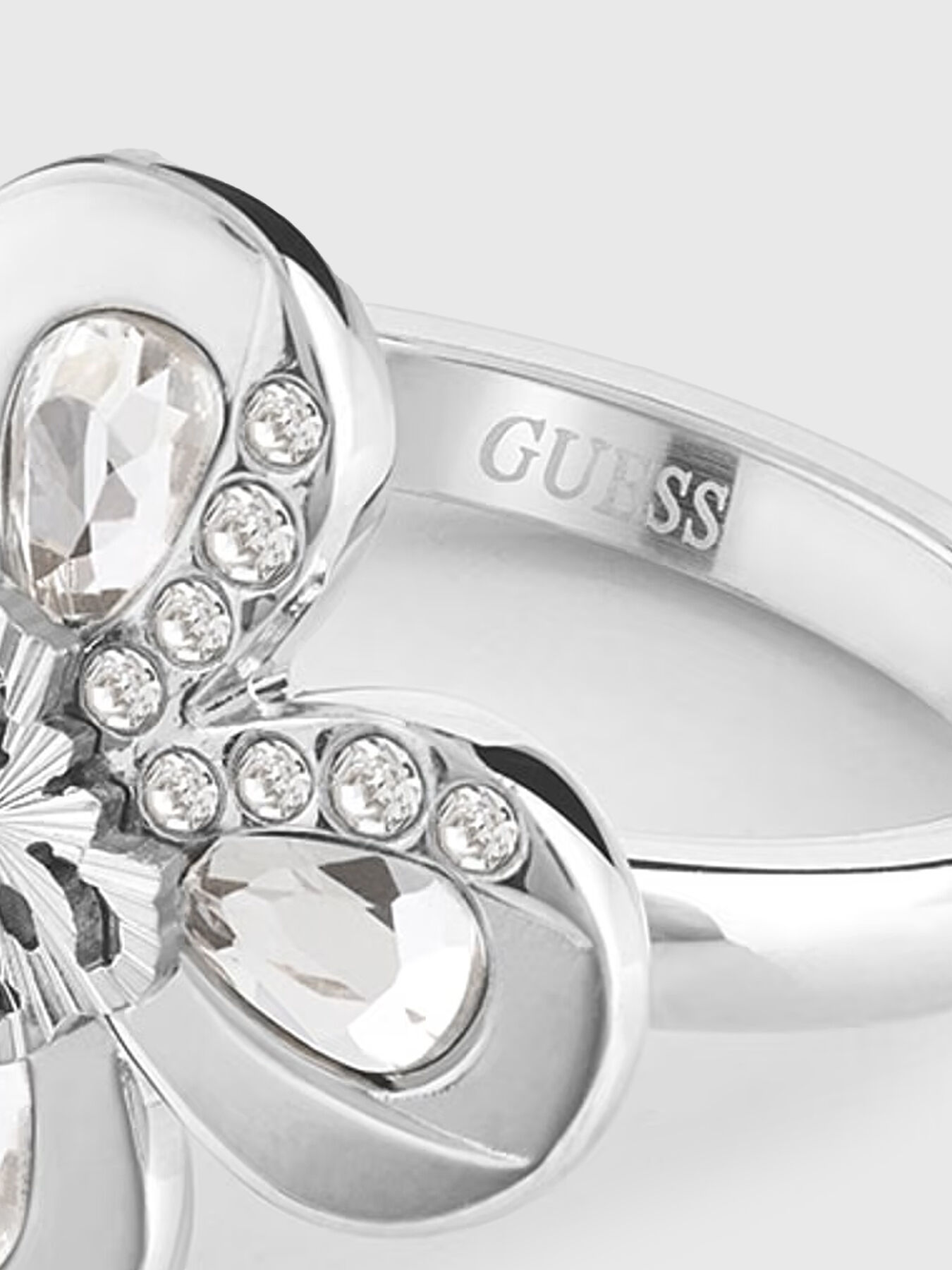 4G FLOWER ring brand GUESS — Globalbrandsstore.com/en