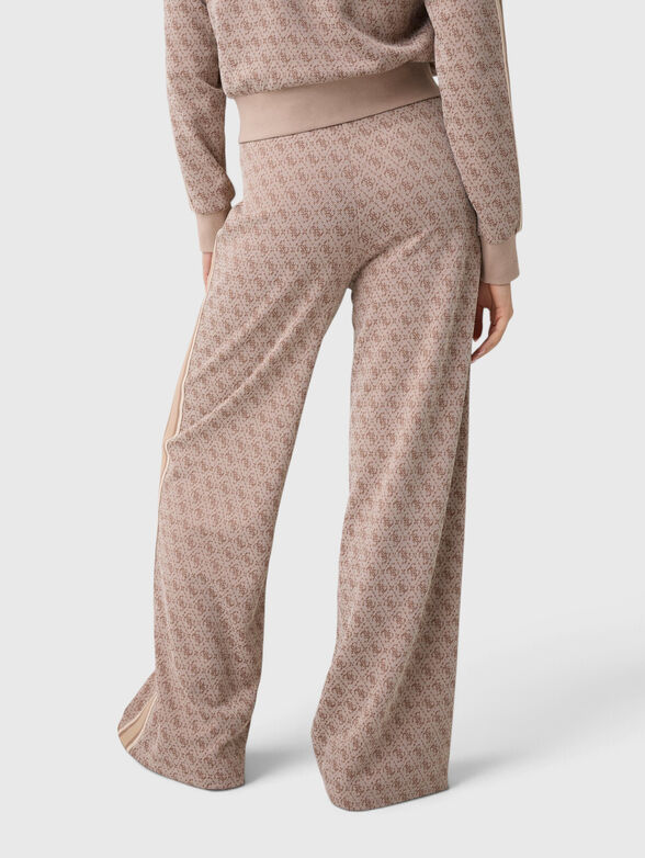 4G Logo printed sport pants - 2