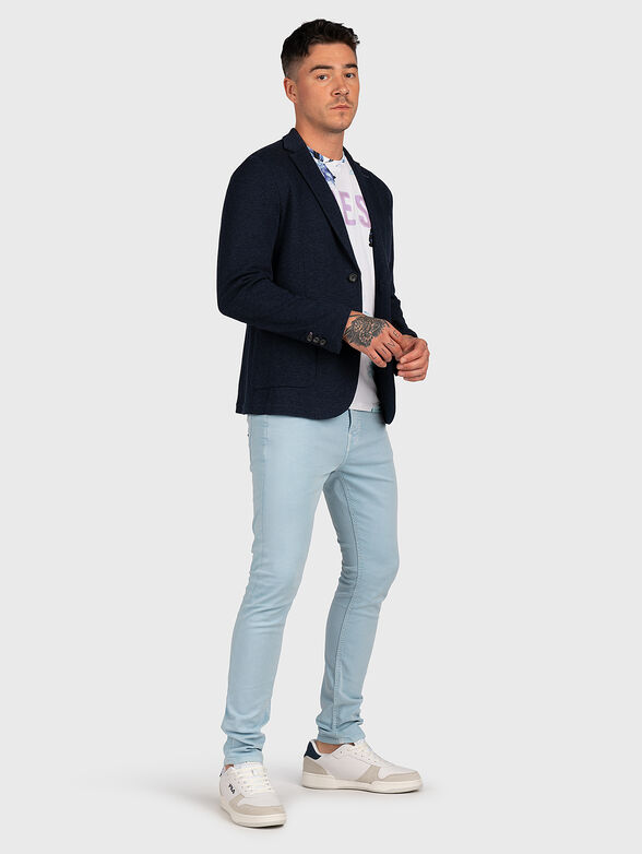 MYRON blazer in blue color - 2