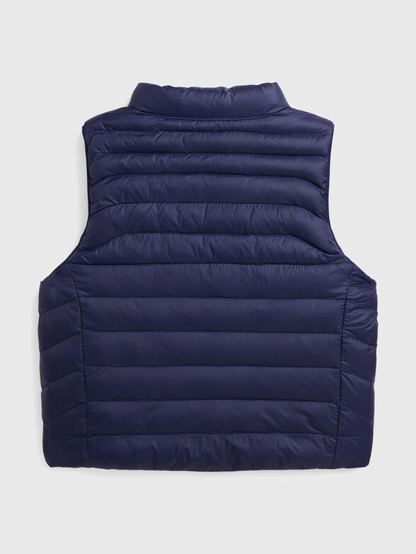Reversible vest with embroidered logo - 2