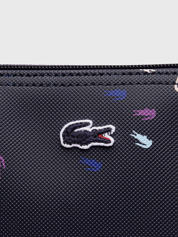 Large tote bag with multicolor logo print - 5