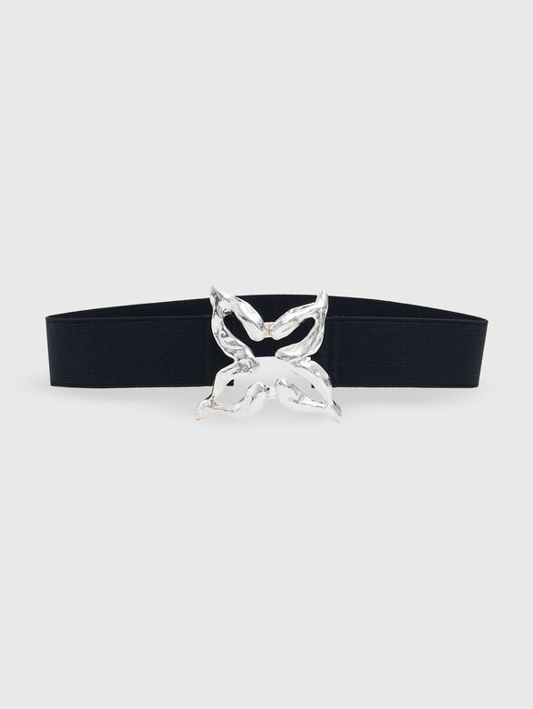 Elastic belt with butterfly buckle - 1