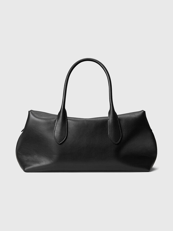 Big leather bag with long strap - 4
