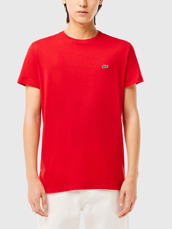 Green cotton T-shirt - 1