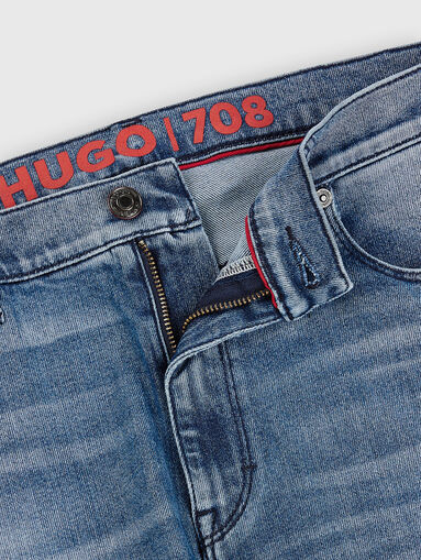 Slim-fit jeans in blue - 4