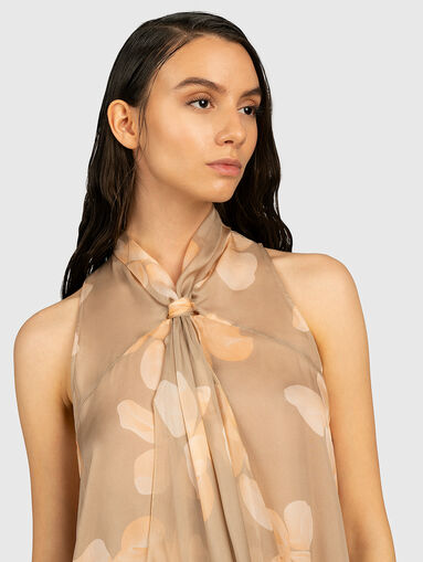 Top with floral print - 3