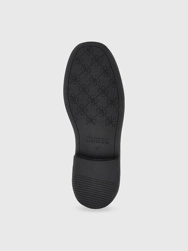 SHATHA loafers with animal print - 4