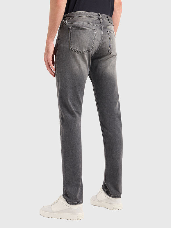 Grey straight jeans - 2