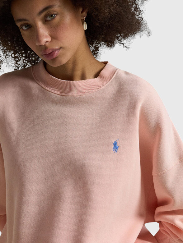 Sweatshirt with embroidered logo - 4