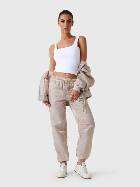 Яке с монограмен лого принт - 2