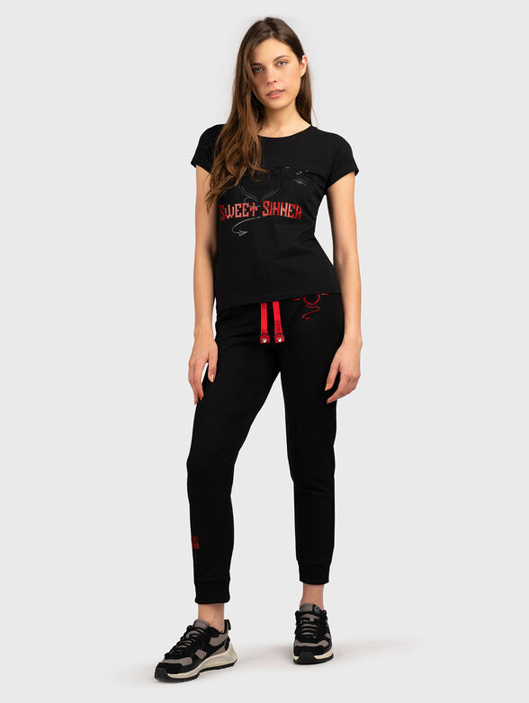 JL010 sports pants with print - 6