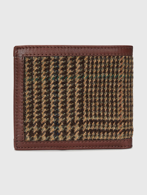 Brown wallet with logo detail - 2