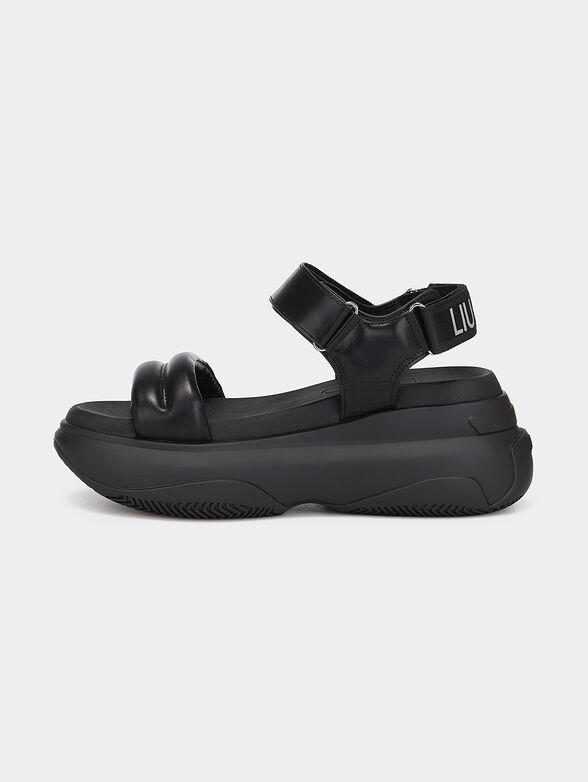 JUNE 01 black sandals  - 4