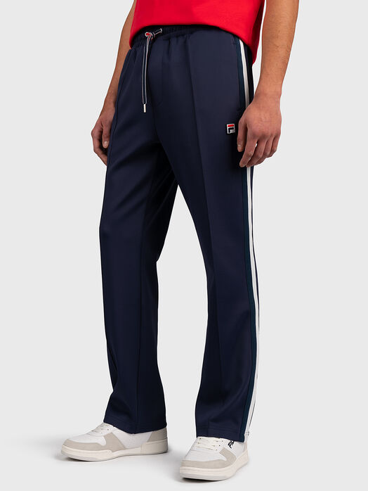 TAURI Sports pants with accent stripes