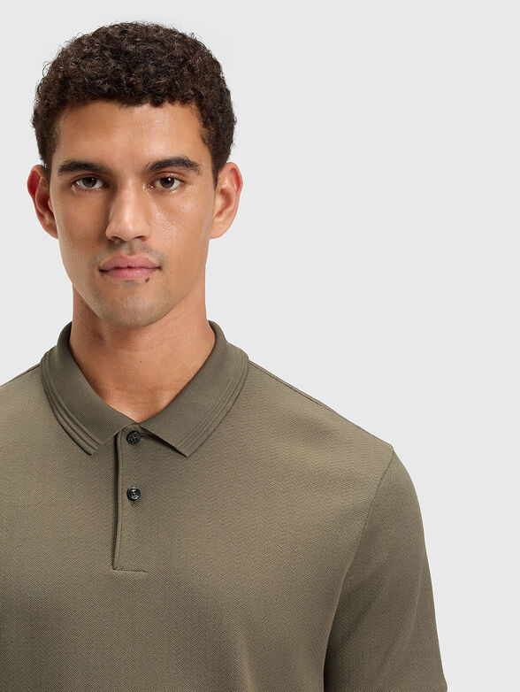 Short sleeve cotton polo shirt - 4