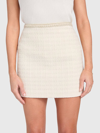 Boucle mini skirt - 4