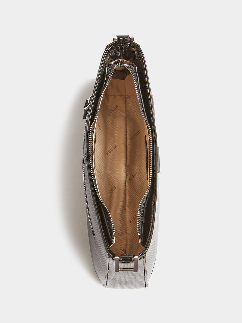 LAYLA Shoulder bag with safiano effect - 3