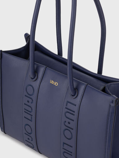 Blue shopper bag - 5