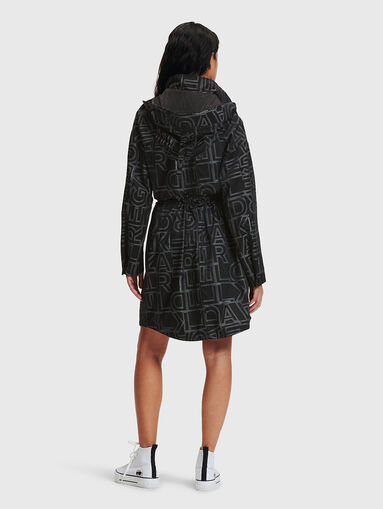 Contrast print jacket - 3