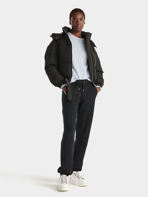 Short model hooded down jacket  - 2