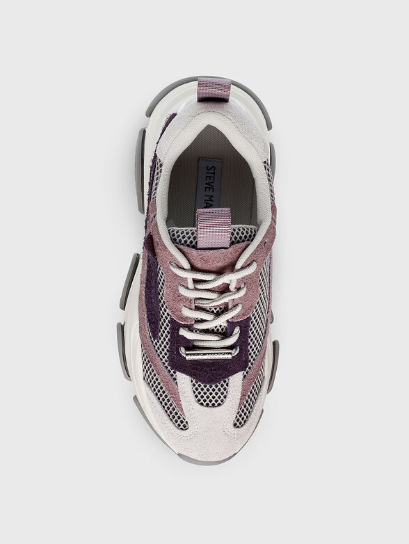 POSSESSION-E sports shoes with beige accents - 5