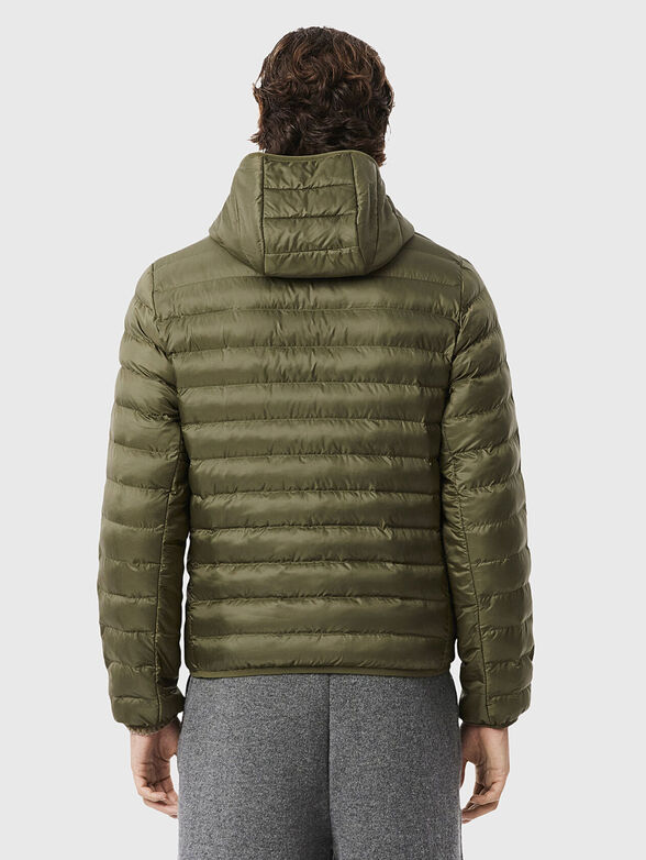 Quilted jacket with hood - 3