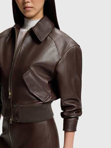 LACEILA Leather jacket - 5