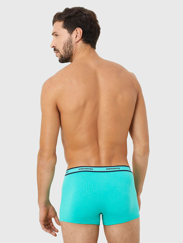 NEW FASHION COLOR cotton boxers with logo embroidery - 2