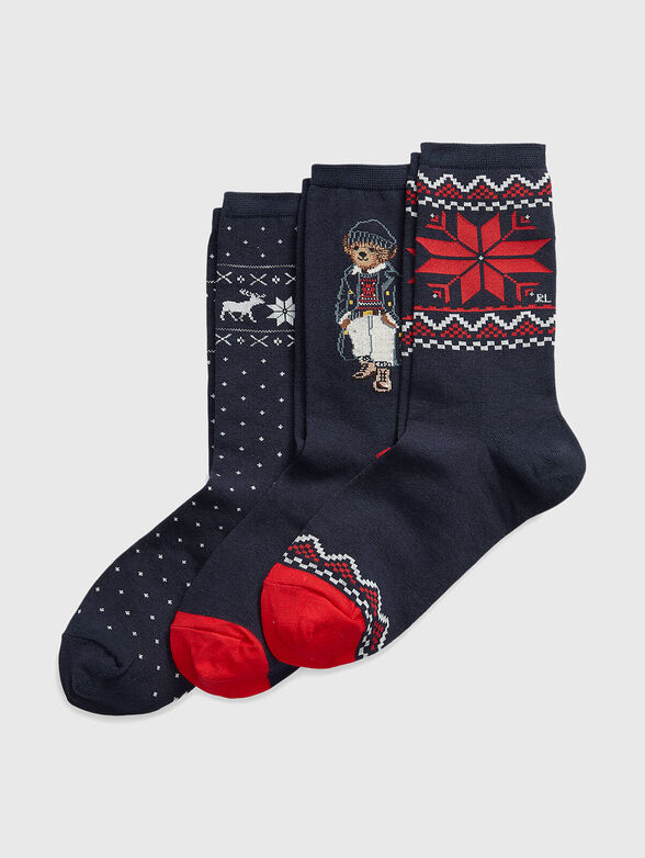 Set of three pairs of socks - 1