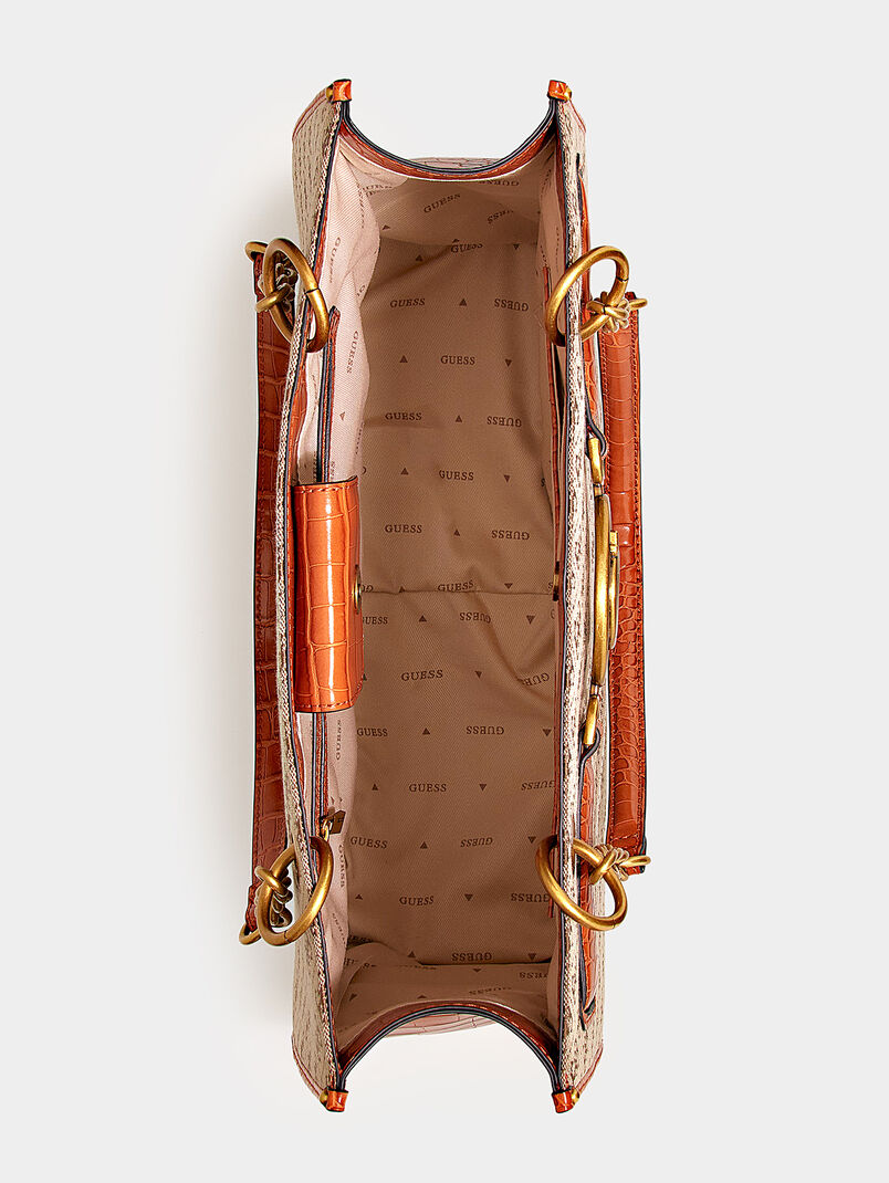 AVIANA tote bag with logo print - 3