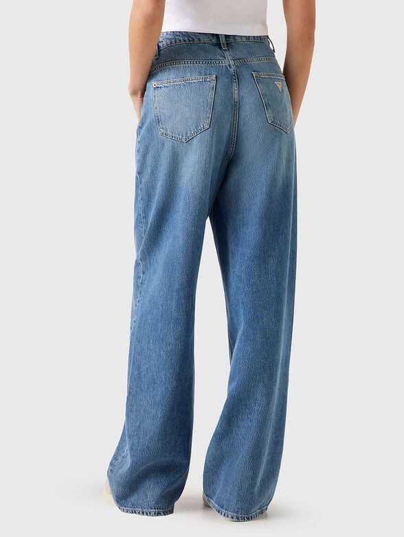 GINA jeans with wide legs and washed effect - 2