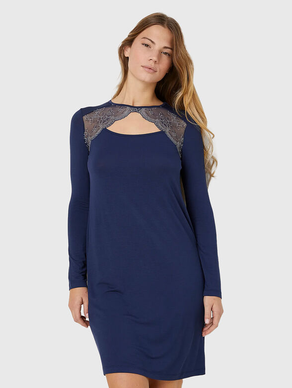 DAILY MODAL nightgown with long sleeves - 3