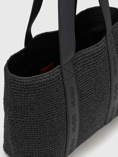 Bag with knitted texture - 4
