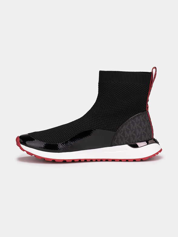 Slip-on sneakers with logo details - 4