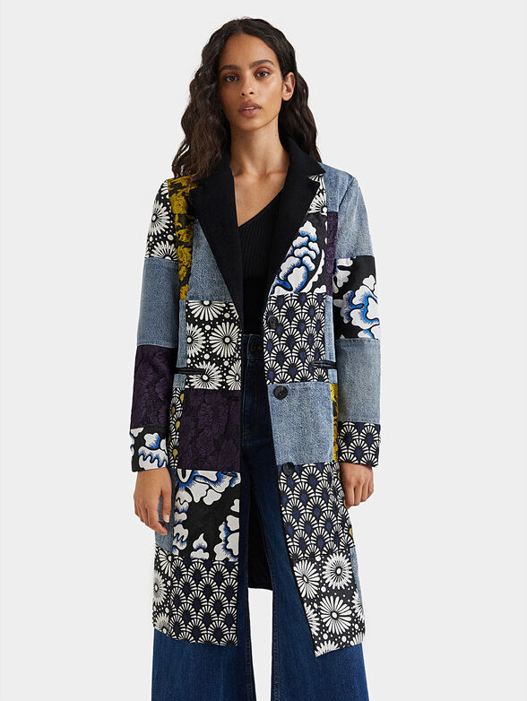 Coat denim patch - 1