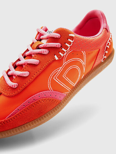 Sneakers with contrast elements - 5