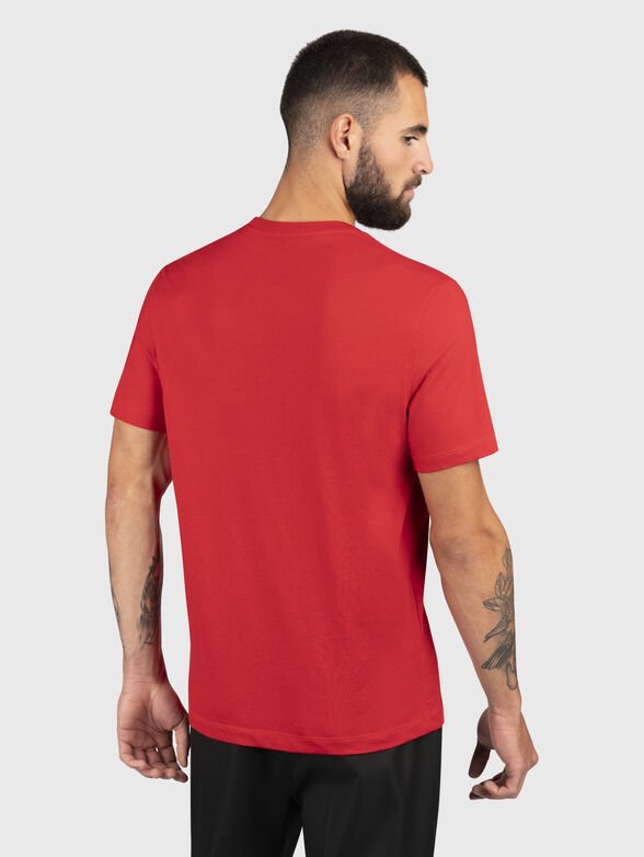 Cotton T-shirt in black colour - 2
