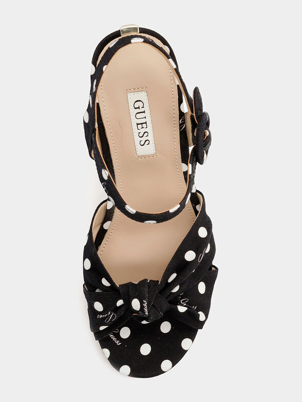 RION Sandal with polka dot print - 3