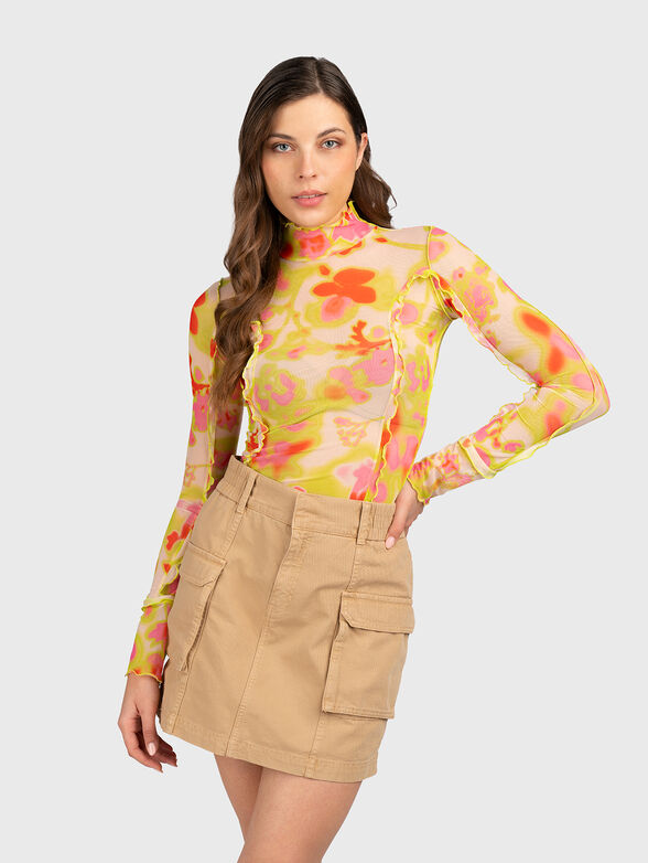 DEUPHORIA tulle blouse  - 0