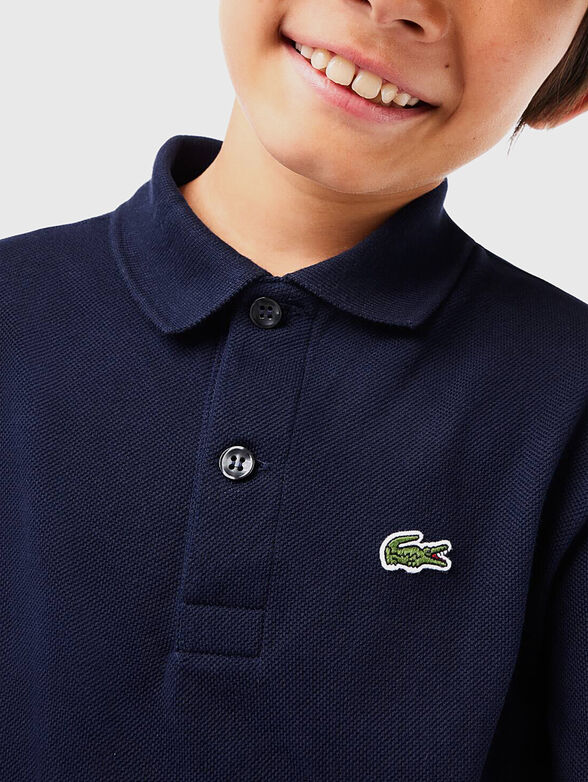 Long sleeve polo shirt  - 4