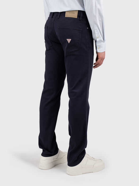 ANGELS straight cotton blend trousers - 2