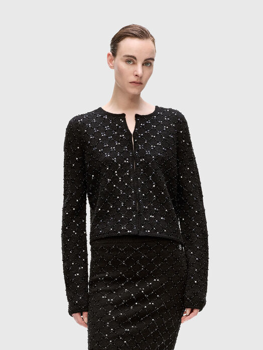 Sequin cardigan