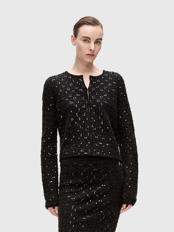 Sequin cardigan - 1