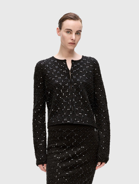 Sequin cardigan - 1