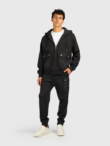 Black cotton trousers - 5